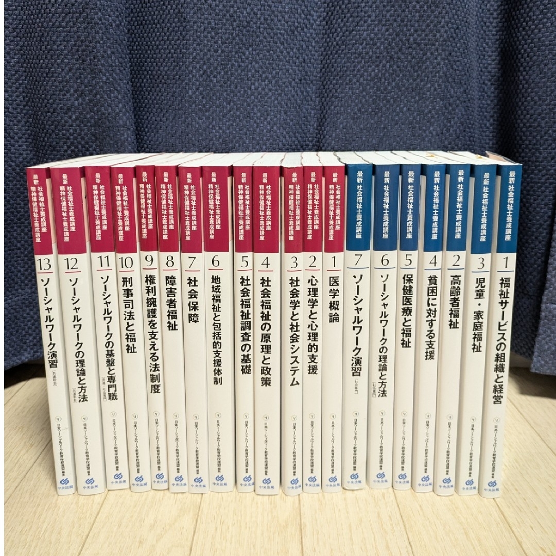 中央法規 最新社会福祉士養成講座 全21巻セット 最新 社会福祉士