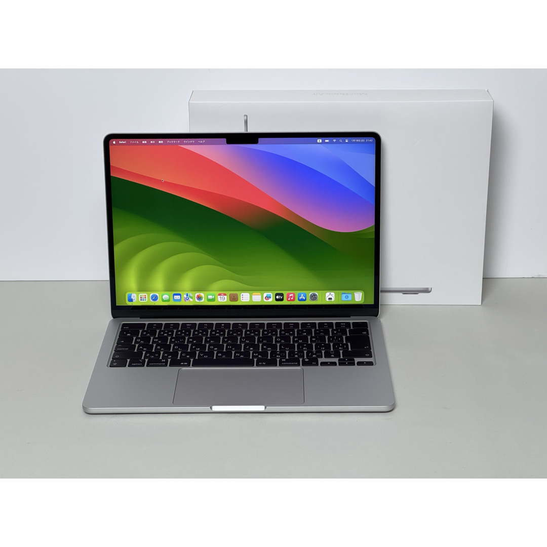 極美品 Macbook Air M2 13インチ 2022 CTO シルバー