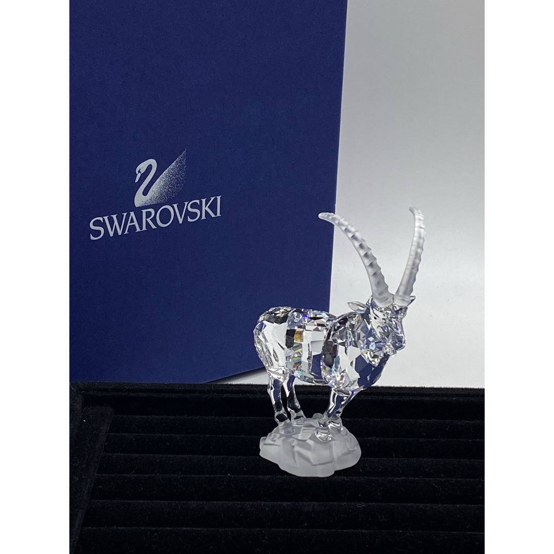 廃盤品！スワロフスキー ☆スワロフスキー 置物 山ヤギ ⑦ フィギュ