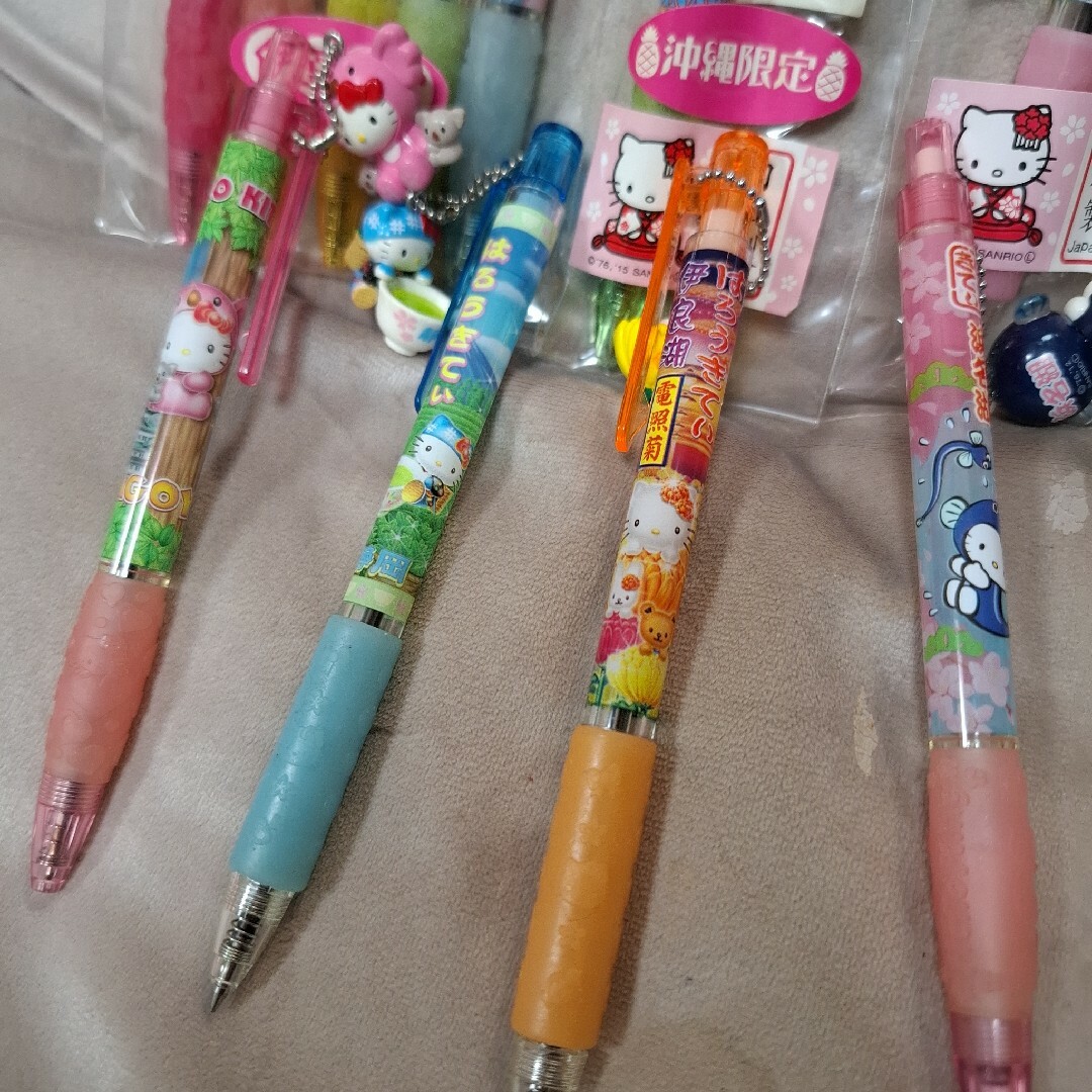 貴重レアご当地ハローキティストラップ（栃木、新潟、山梨、群馬、静岡