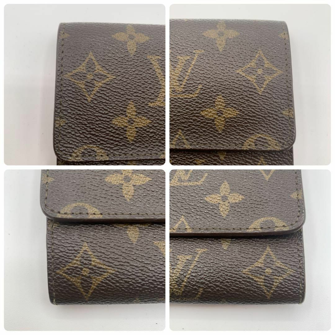 極美品】LOUIS VUITTONモノグラム ポルトモネクレディニつ折り長財布