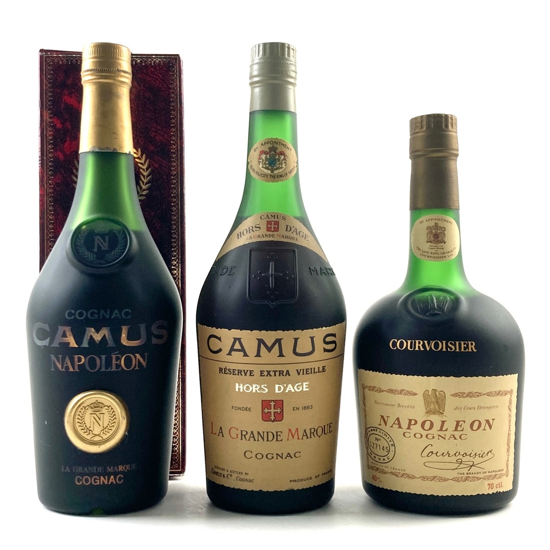 Courvoisier & Camus コニャック セット Courvoisier & Camus