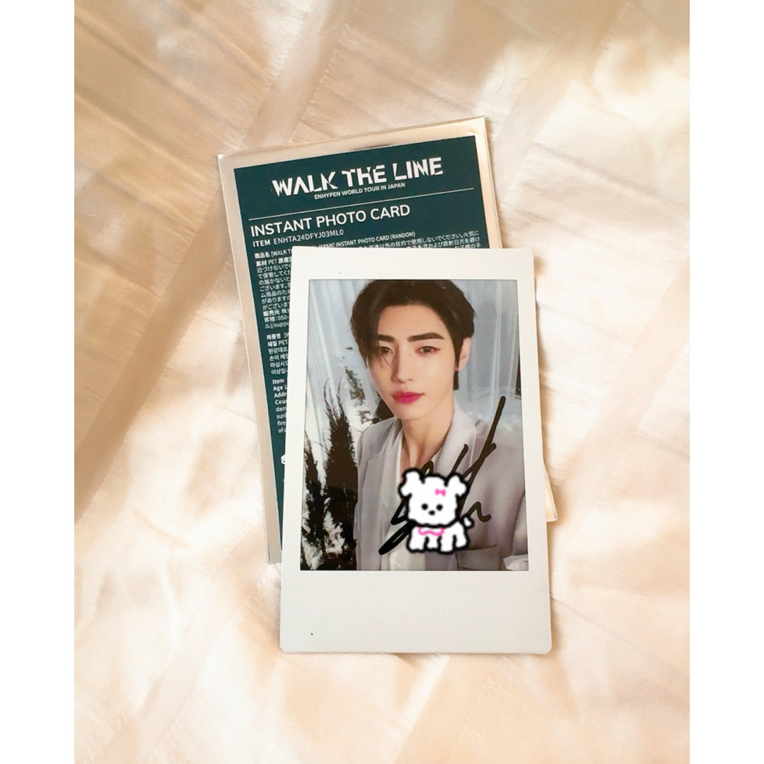 ENHYPEN 直筆サインポスター NAVER 当選 ENHYPEN 直筆サインポスター