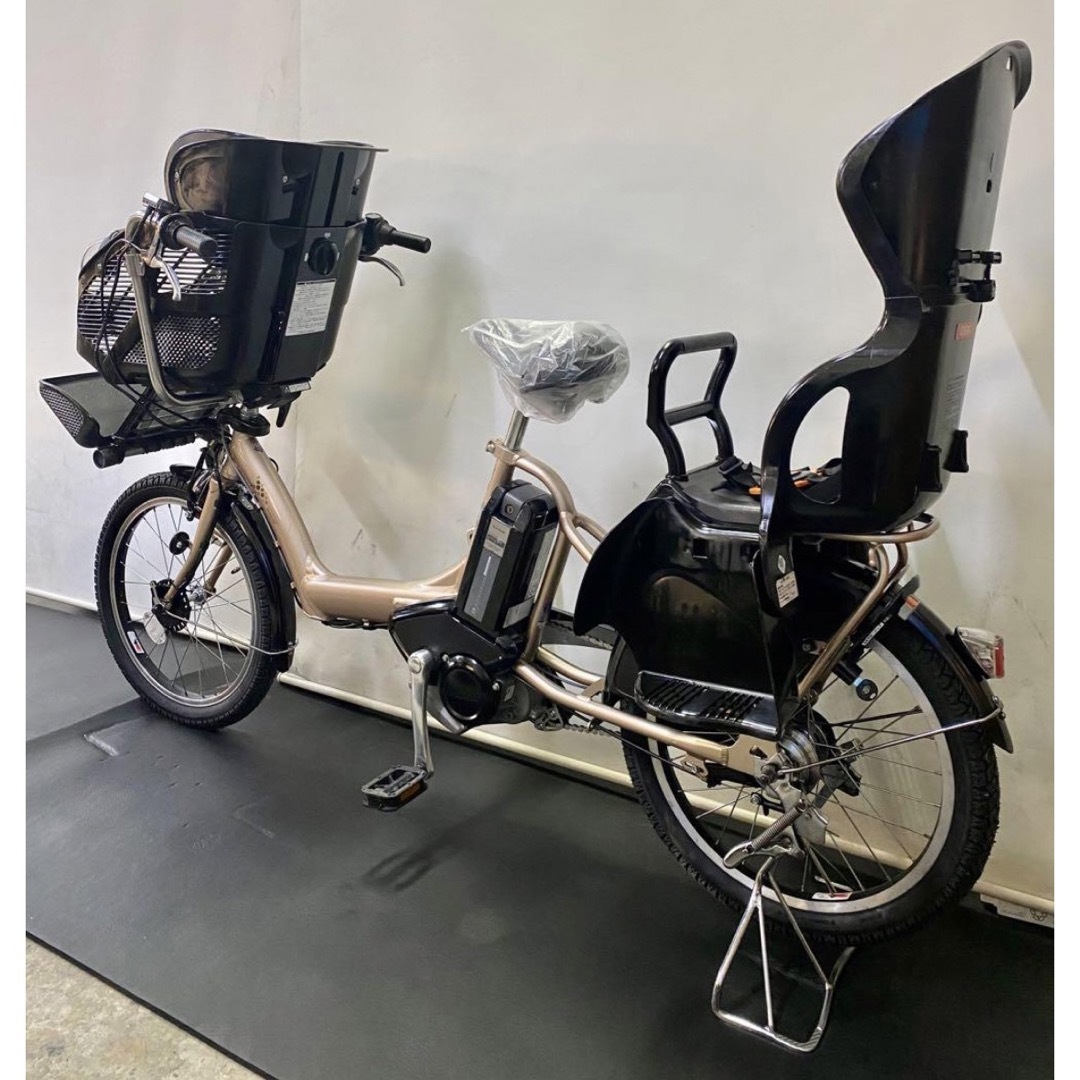 5360子供乗せ電動アシスト自転車ブリヂストン3人乗り対応20インチ