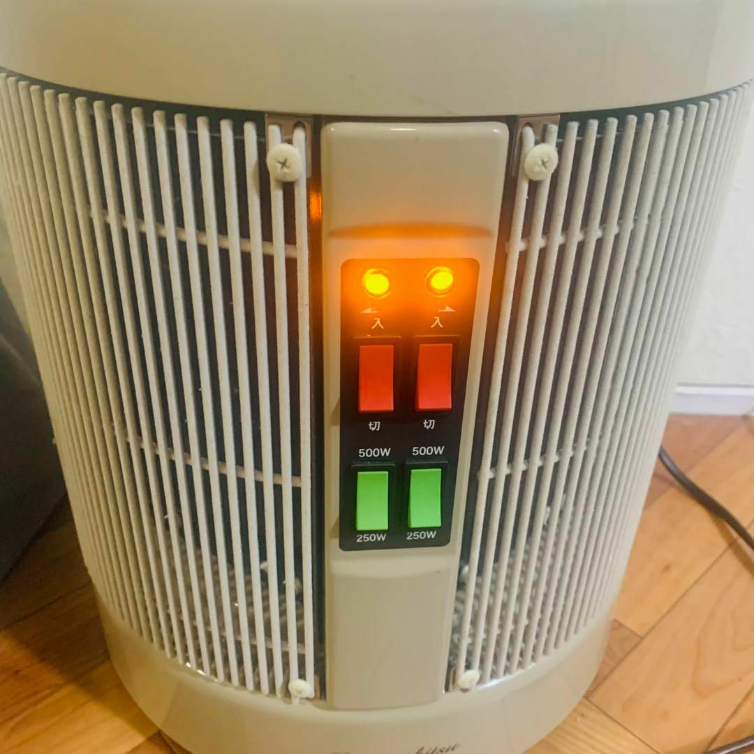 談話室 1000型HG 遠赤外線パネルヒーター ホワイト 動作品 送料無料 美品