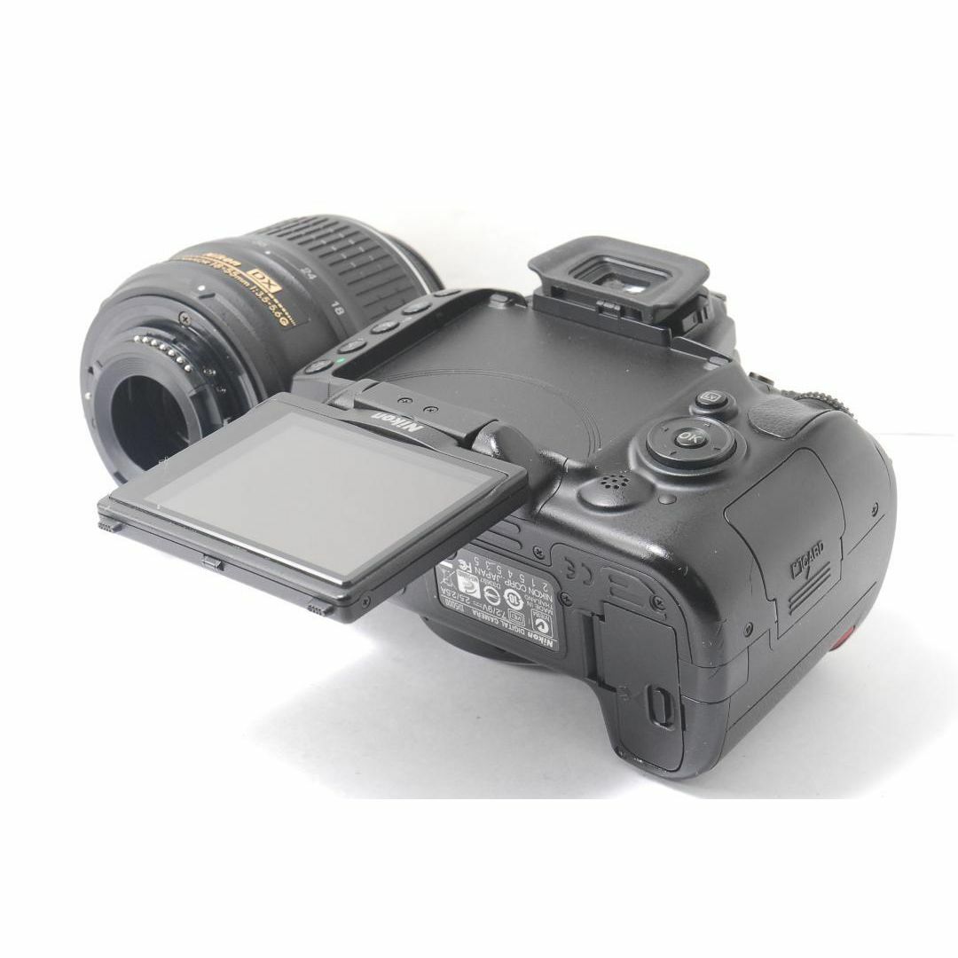 ❤初心者オススメ❤スマホ転送OK❤Nikon ショップ D5000❤自撮,動画OK❤