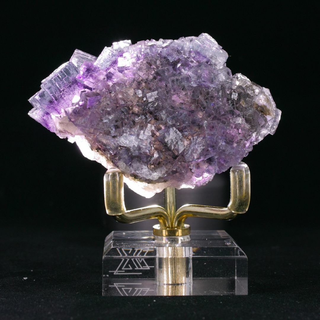 蛍石 イリノイ州 Denton Mine 産 フローライト 鉱物標本