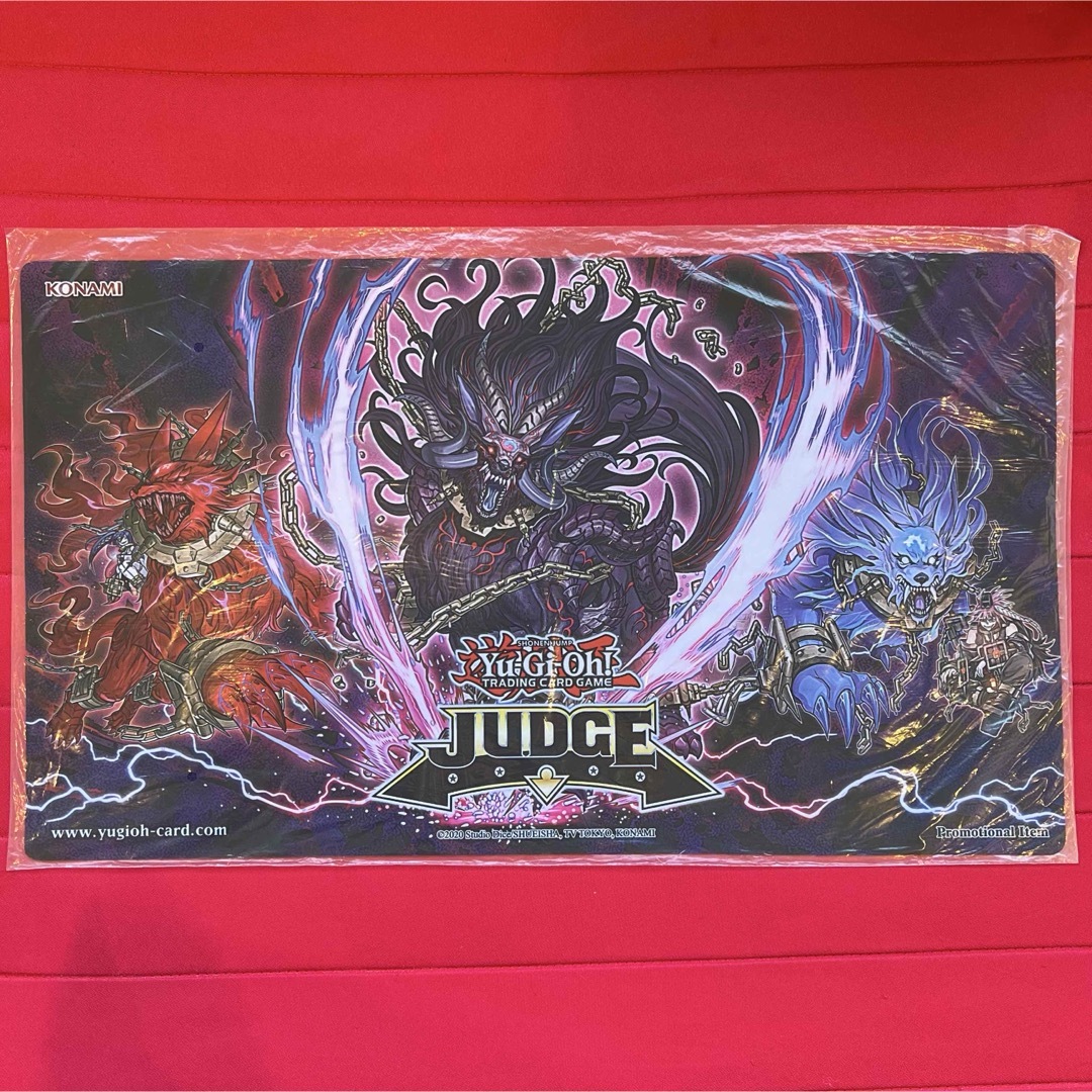 未開封】遊戯王 公式 ロリポー☆ヤミーウェイ ハーフプレイマット 台湾