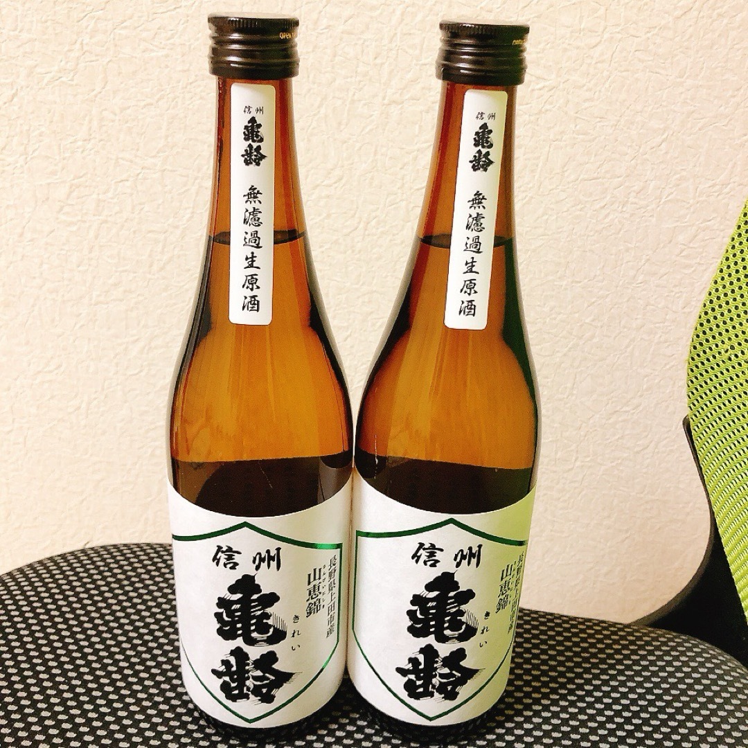 信州亀齢 純米吟醸飲み比べ 純米吟醸2本セット 信州亀齢純