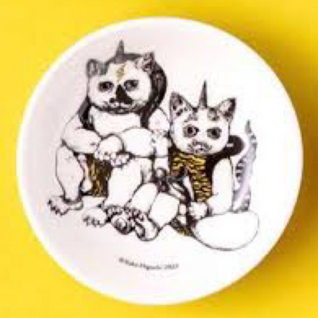 ヒグチユウコ 寅 虎皿 ノベルティ 5枚セット 2022 豆皿 新品 未使用