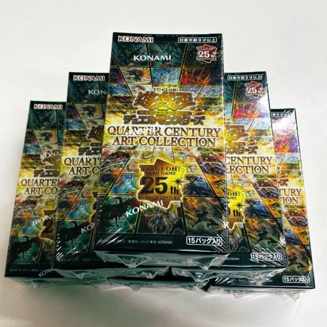 QUARTER CENTURY ART COLLECTION 15 box 遊戯王QUARTER CENTURY ART