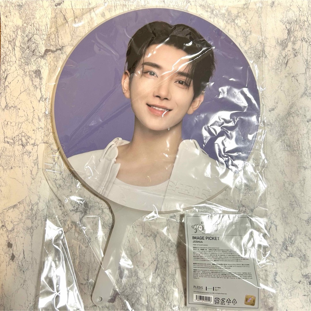 SEVENTEEN The8 ミンハオ ミョンホ うちわ Power of Love THE8 うちわ