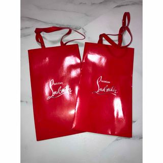 クリスチャンルブタン 靴 保存袋 レッド ホワイト 非売品 12枚 まとめ
