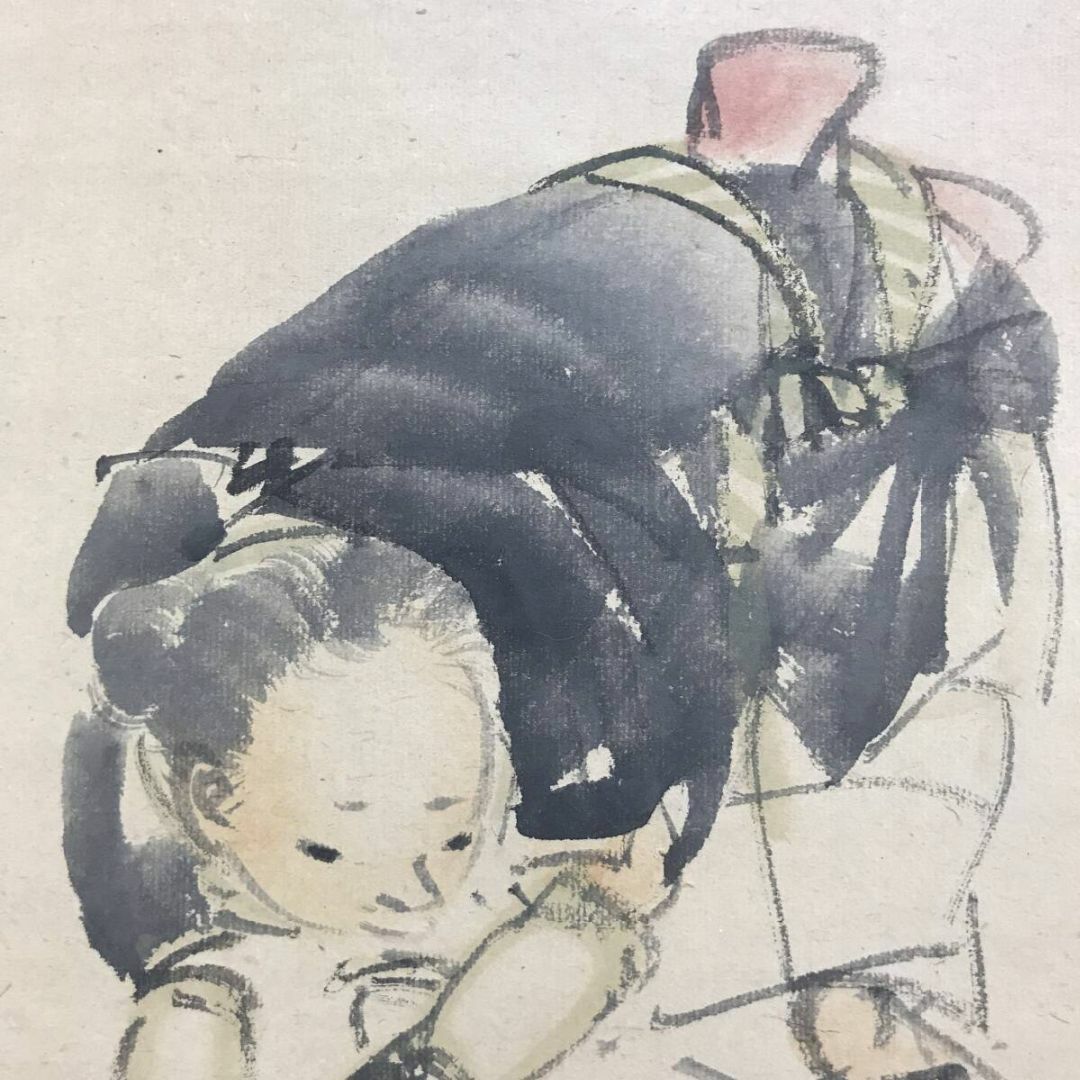 真作⁄柴田義董⁄七福神図⁄人物図⁄掛軸☆宝船☆AE-430 真