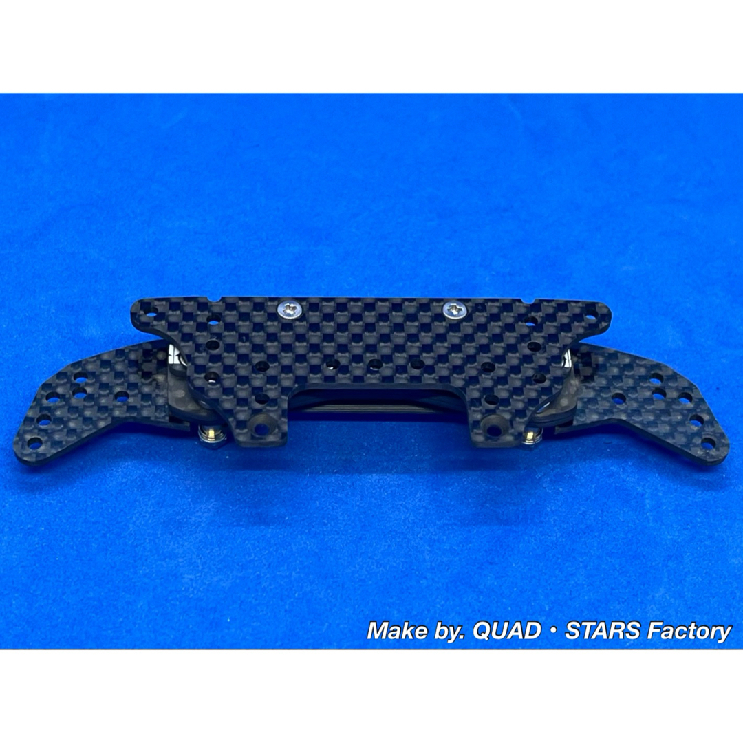 ミニ四駆】2軸ATピボットバンパー＋1軸リヤアンカー／13mm対応【MS用】