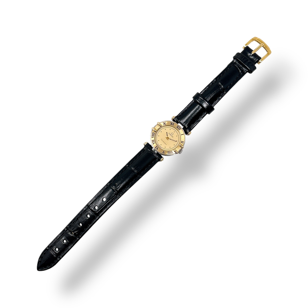 OMEGA - オメガ コンステレーション ミニ K18 コンビ クォーツ