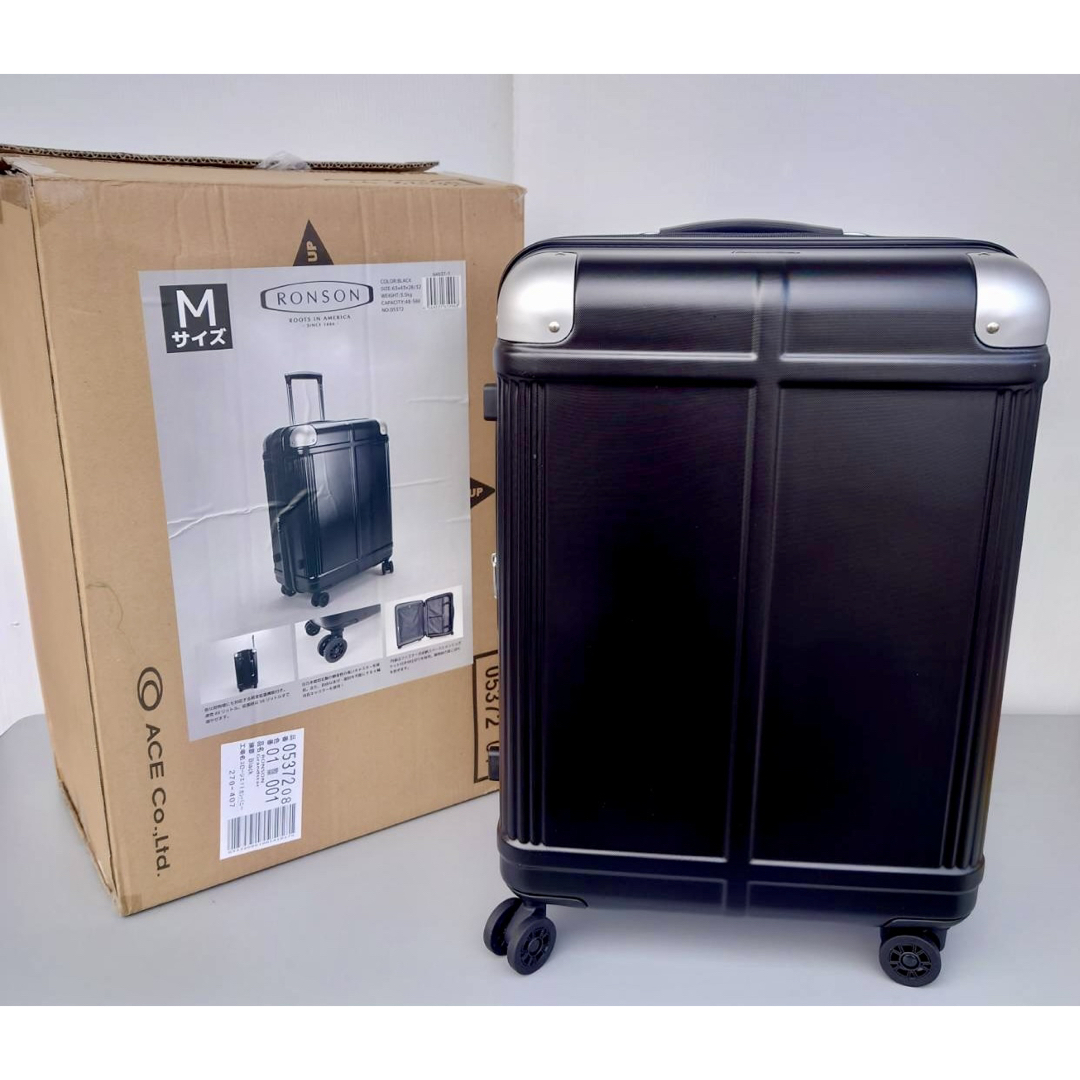 ACE ロンソン 48-58L スーツケース Mサイズ TASロック
