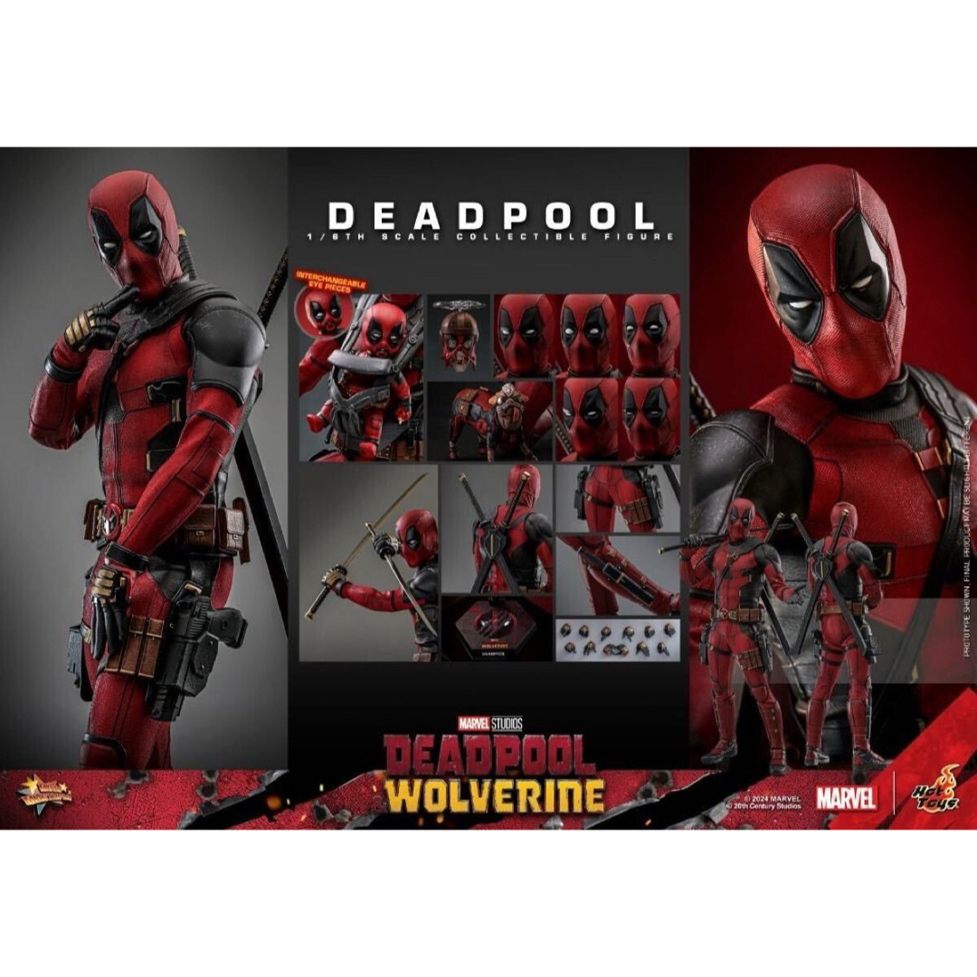 ホットトイズ MMS746 デッドプール 通常版1/6 Deadpool