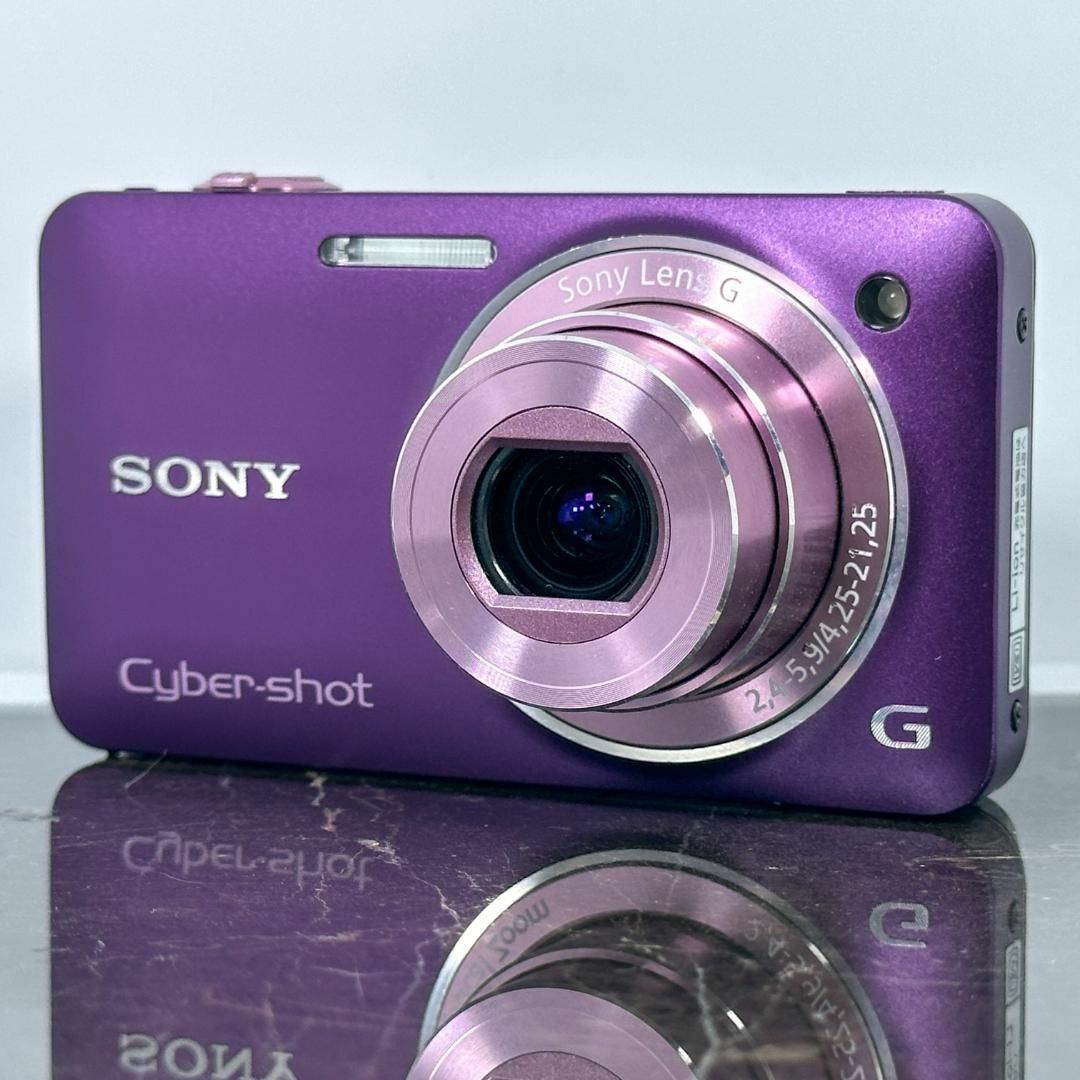 ◇動作確認済 SONY サイバーショット DSC-WX5 バイオレット 本体のみ