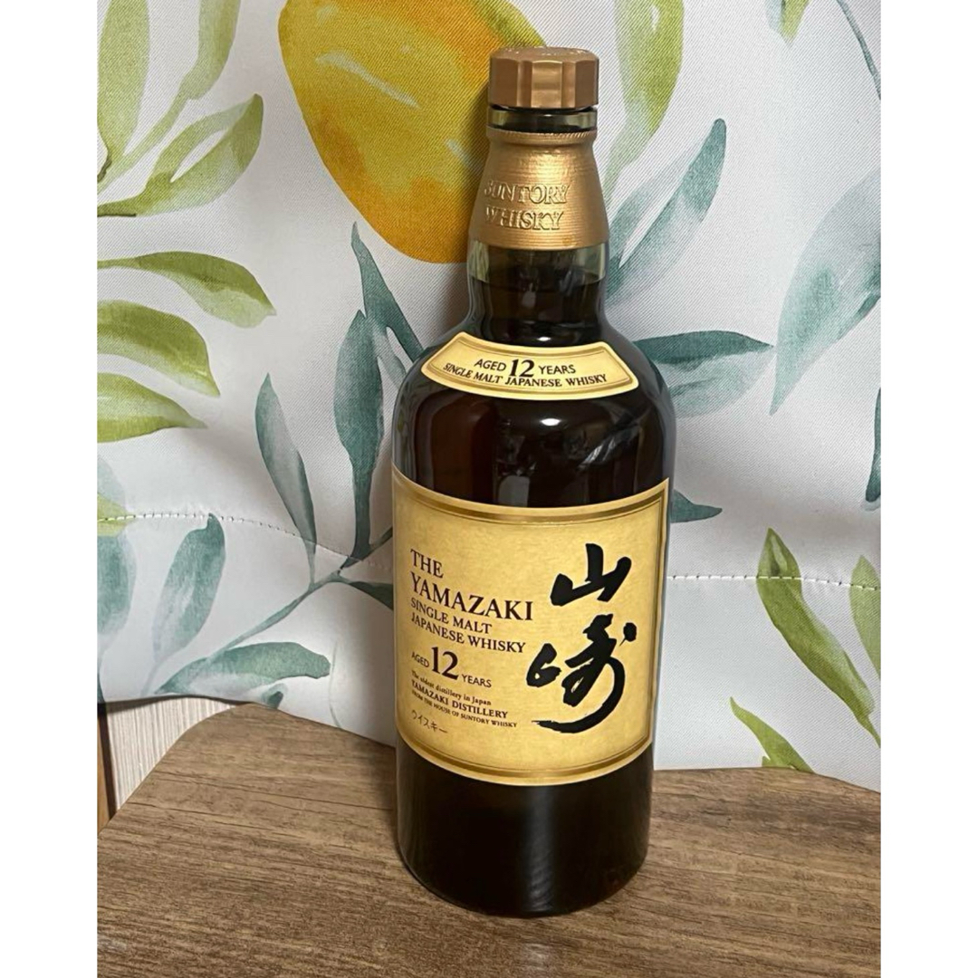 山崎12年 ウイスキー 【フィルム剥がれ】 ダブルホログラムシール 2本