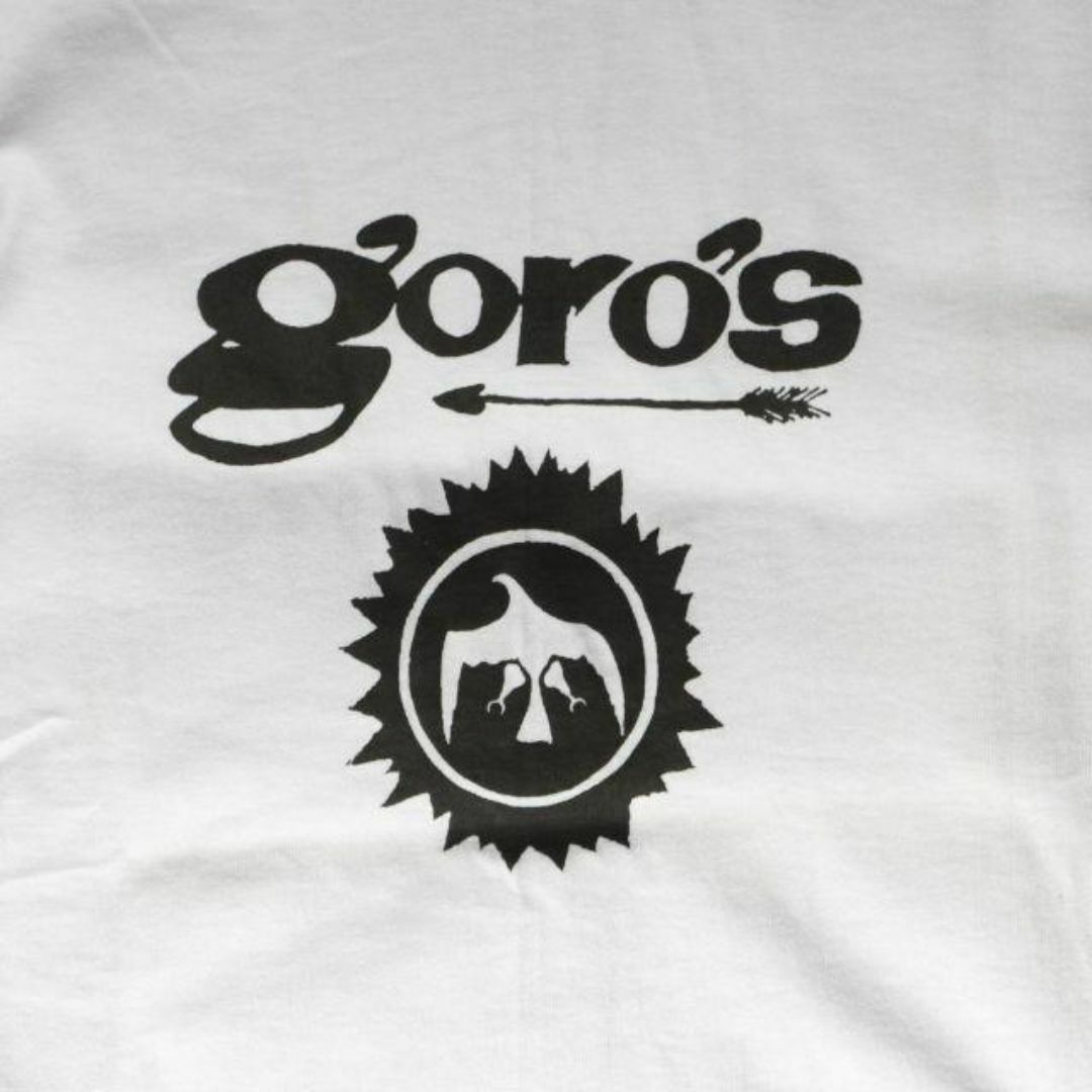goro's - 新品 90s 90年代 goro's ゴローズ Tシャツ 白 Sサイズ 初期