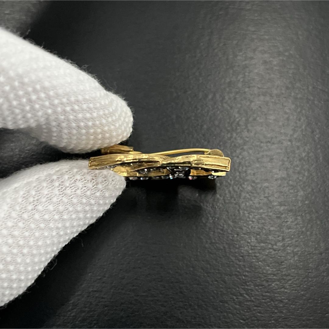 CHANEL - オールド CHANEL シャネル ブローチ ココマーク ライン