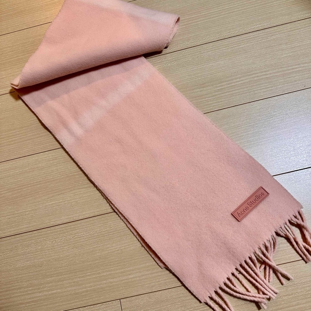 Acne Studios グラデーションマフラー/ピンク 中古・古着通販】Acne