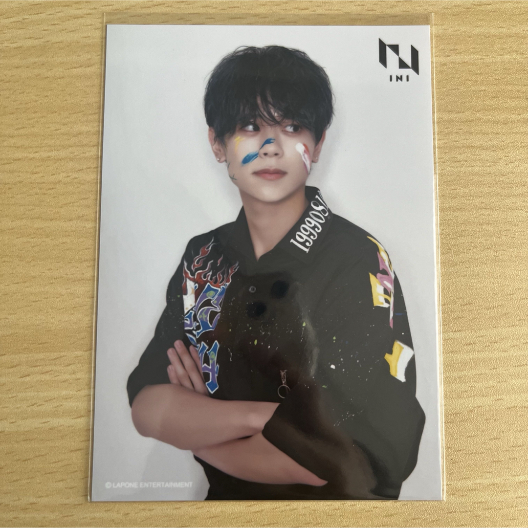 INI 藤牧京介 サインボール INI サインボール 藤牧京介 トレカ付き