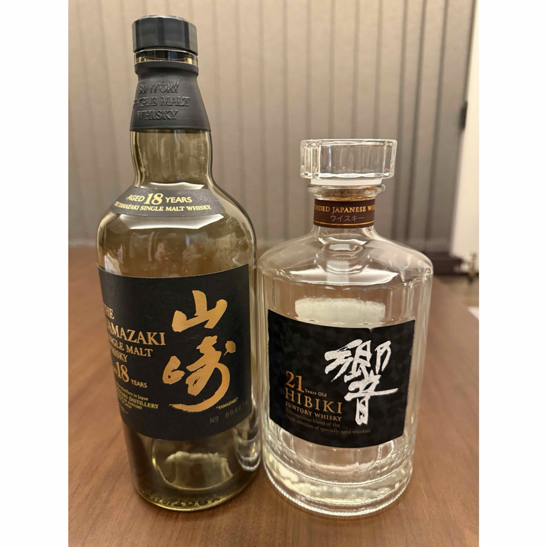 正規品】ウイスキー 山﨑18年 空瓶3本セット 【公式通販】