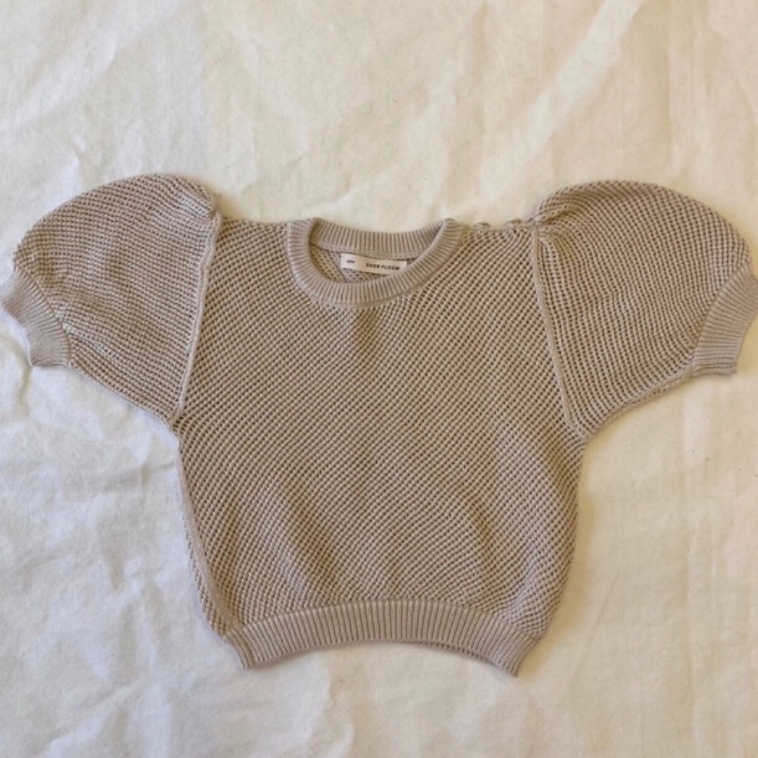 SOOR PLOOM Mimi Knit Top 2y natural