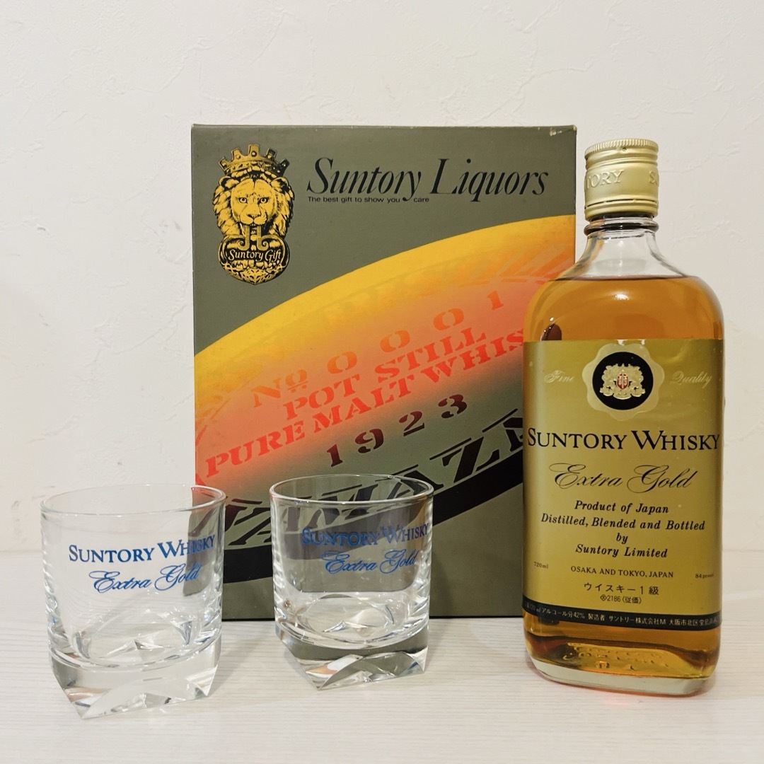古酒☆未開栓 サントリー エクストラゴールド ウイスキー1級 1440ml 42