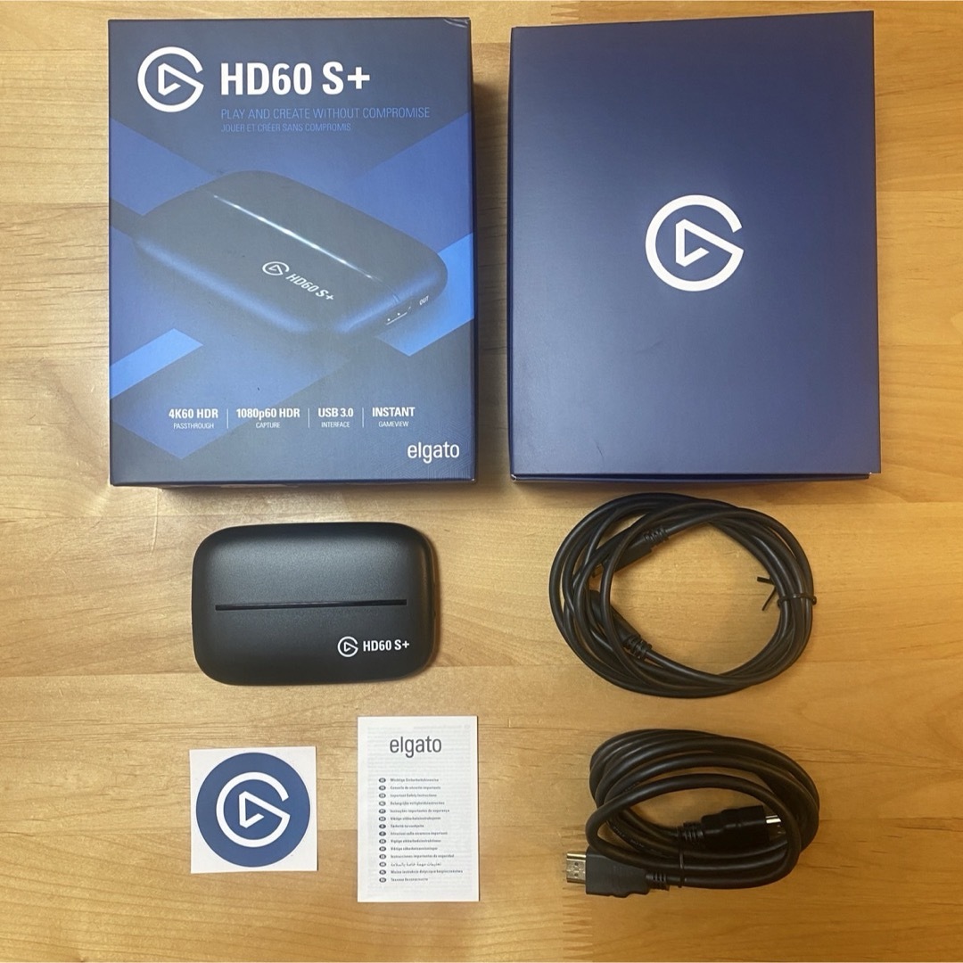 Elgato USB HD60S 外付けキャプチャーカード 数回使用美品 Amazon.co