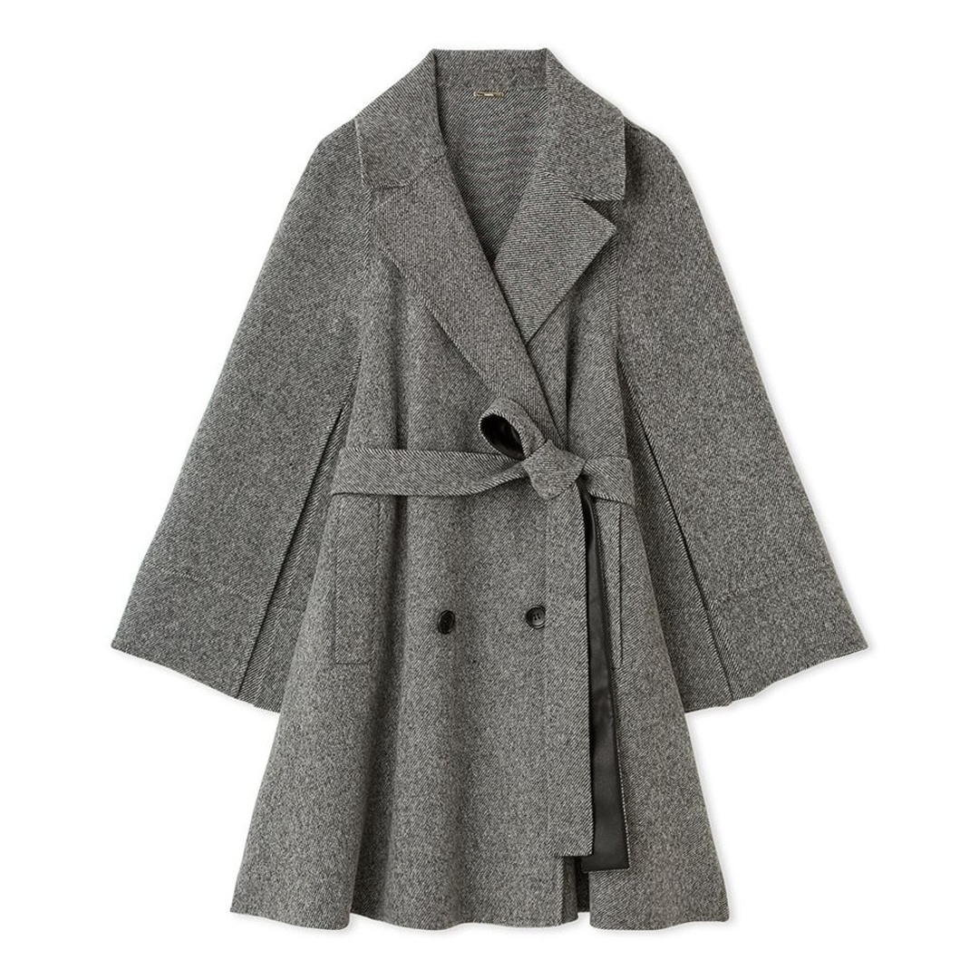 snidel リバーフレアコート ミックス 1