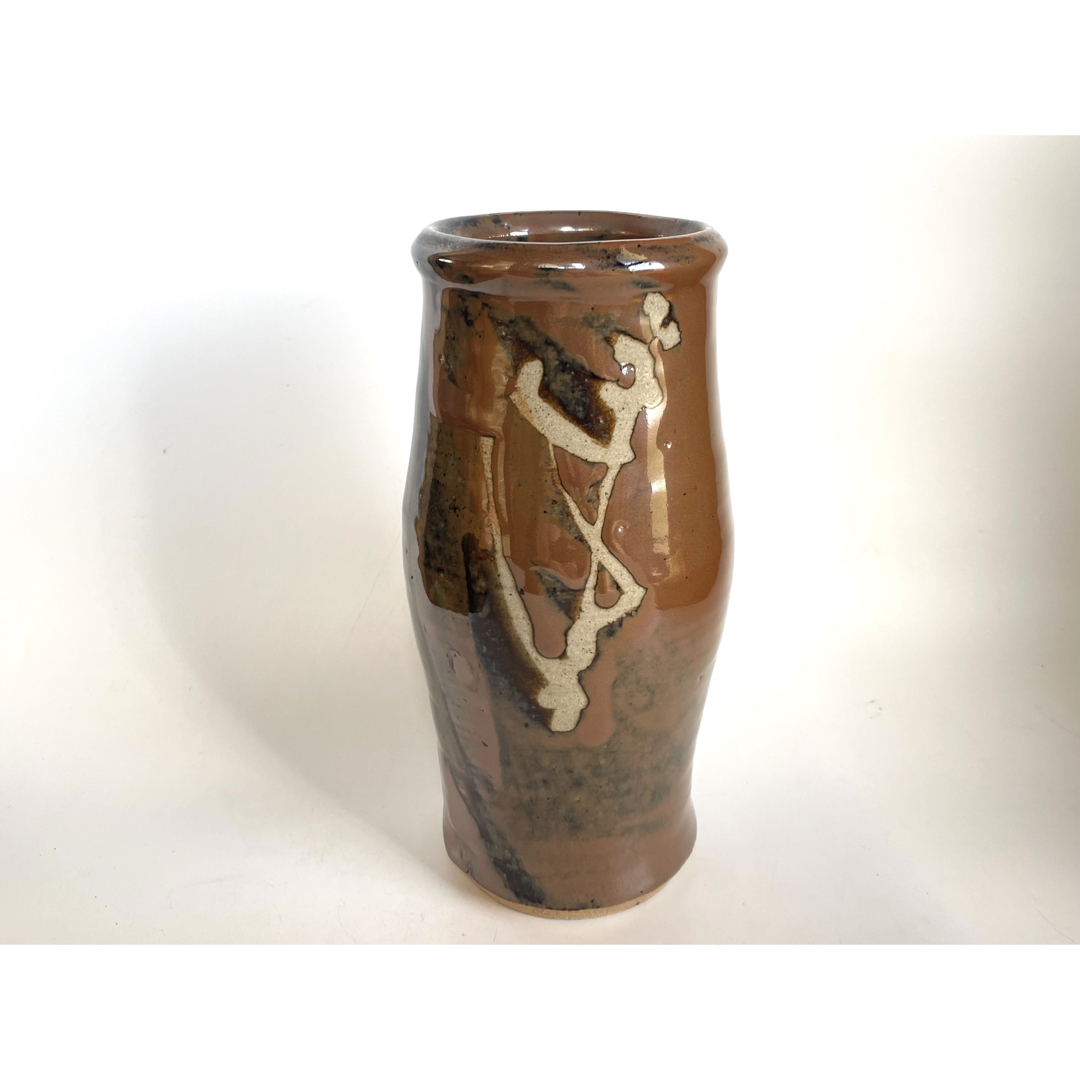 陶芸家 作家物 金重有邦 備前 ヒダスキ 酒器 ぐい呑 酒盃 父 金重素山