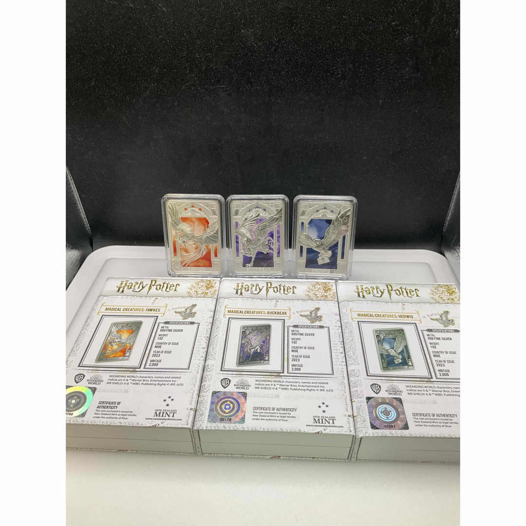 2024年ニウエ ハリーポッター第5弾 Hungarian 純銀 1オンス 銀貨の通販