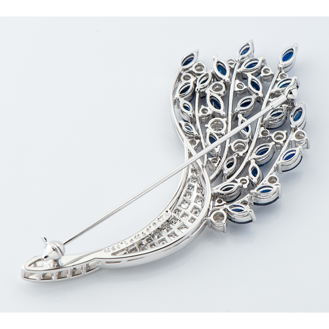 ミキモトブローチ花束銀製現行品 未使用に近い