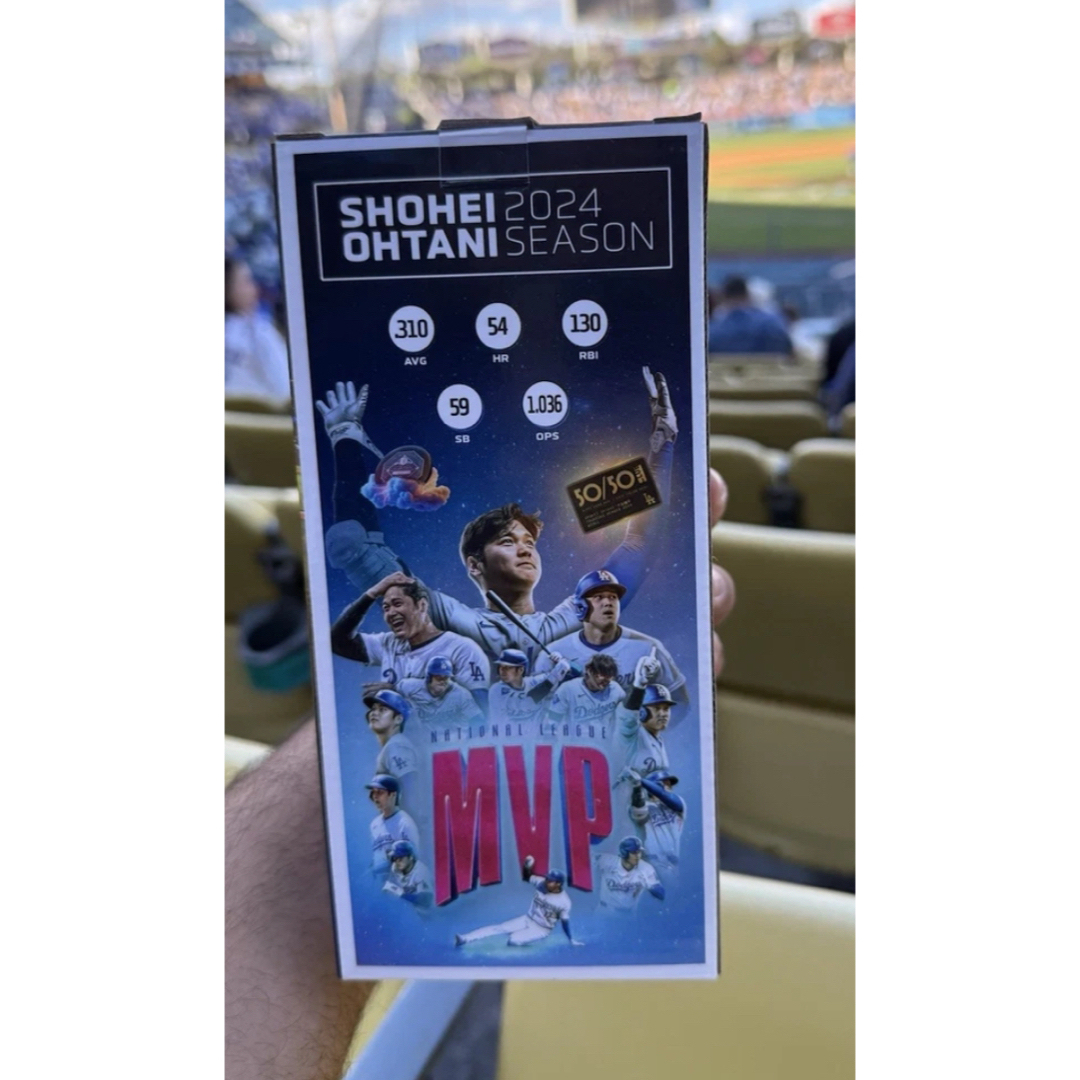 大谷翔平 50/50 バブルヘッド 来場者限定 スタジアム配布 2個セット