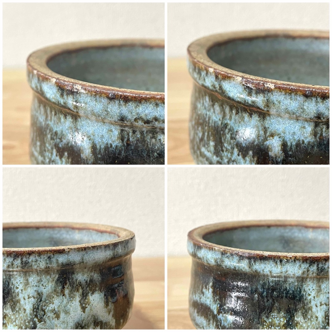 民藝 ふたもの 蓋物 合子 盒子 海鼠釉 検）濱田庄司 河井寛次郎 益子焼