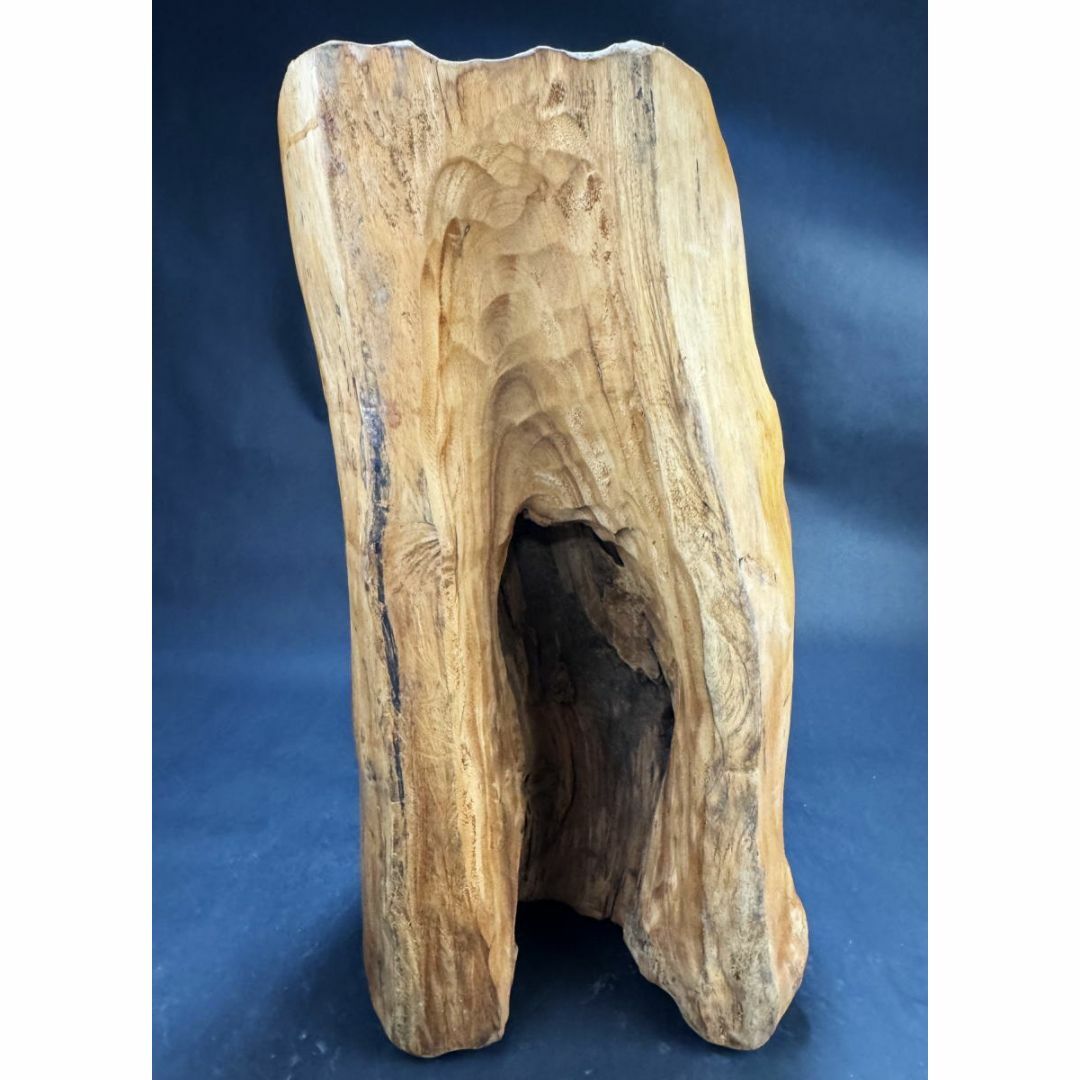 古美術 一本彫り 福亀木彫り置物 手彫り 骨董 古玩 旧蔵 古賞