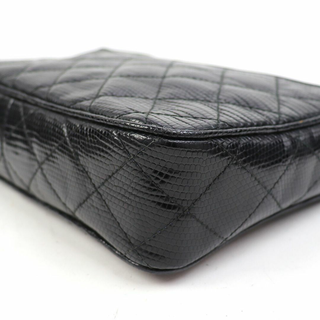 CHANEL - シャネル【CHANEL】リザード チェーンショルダーバッグ