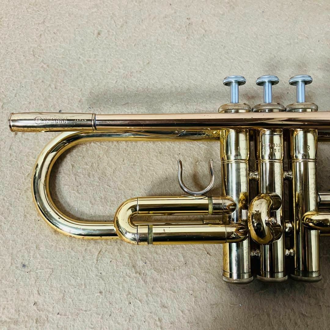 YAMAHA YTR-6320トランペット本体 ゴールド ハードケース付き 美品