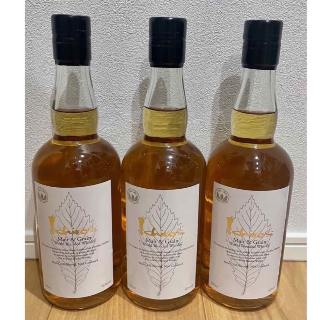 イチローズモルトホワイトラベル3本セット 酒