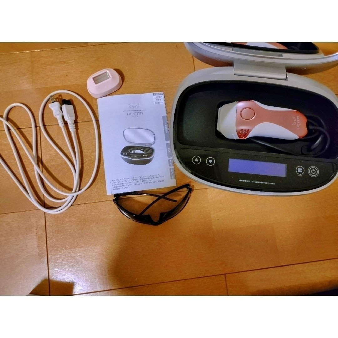脱毛器ケノン(色.ピンク) 家庭用 光脱毛器 ケノン ver.7.1