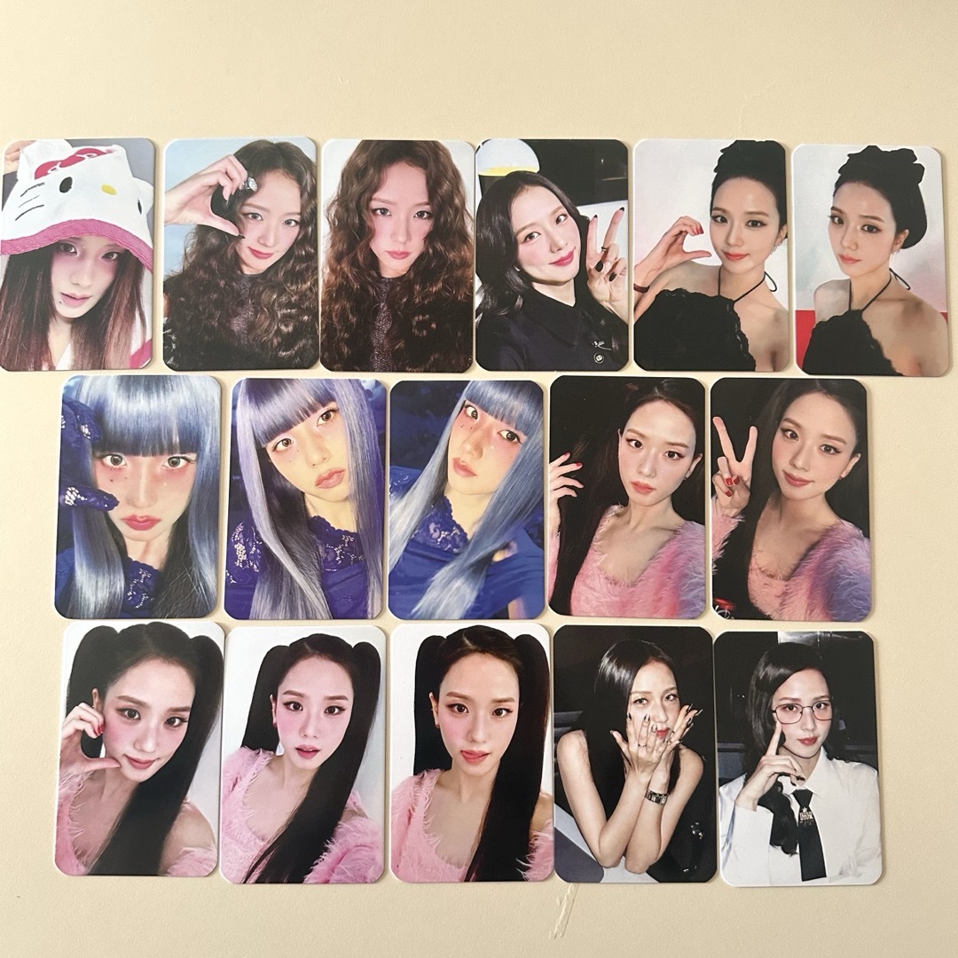 BLACKPINK ジス AMORTAGE マカオfm入場者限定ポラロイドセット