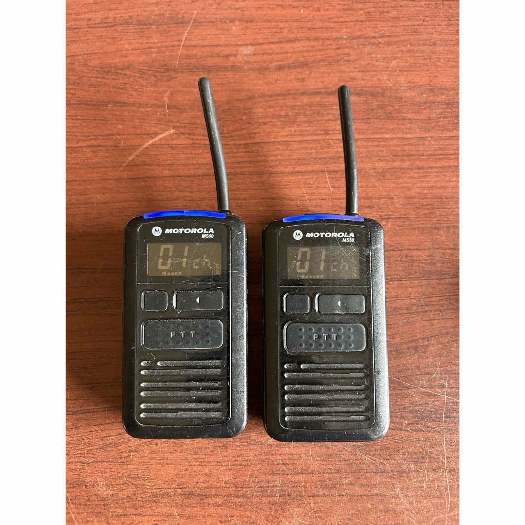 MOTOROLA MS50 特定小電力 トランシーバー 2個セット モトローラ 特定