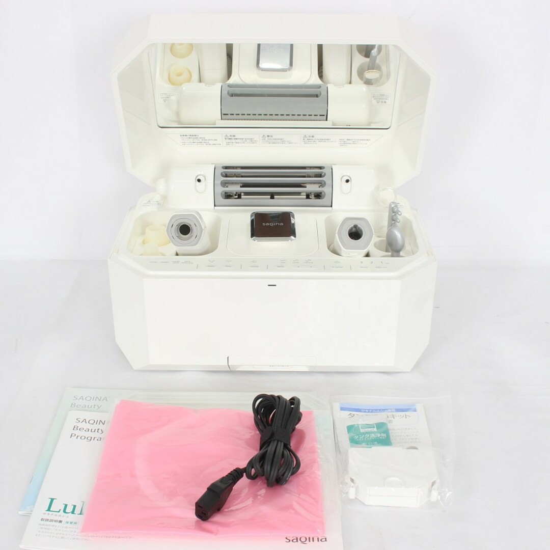 サキナLEDライト付き美顔器 ホワイト サキナ 美顔器 セール中！