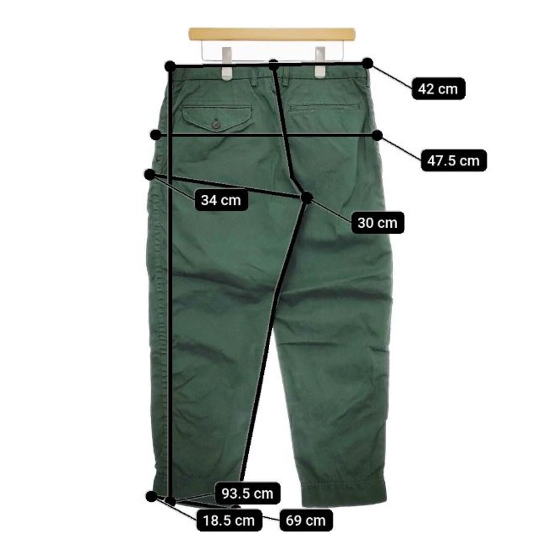 名作 kolor カラー パッカリング ブサイク パンツ サイズ3 オリーブ