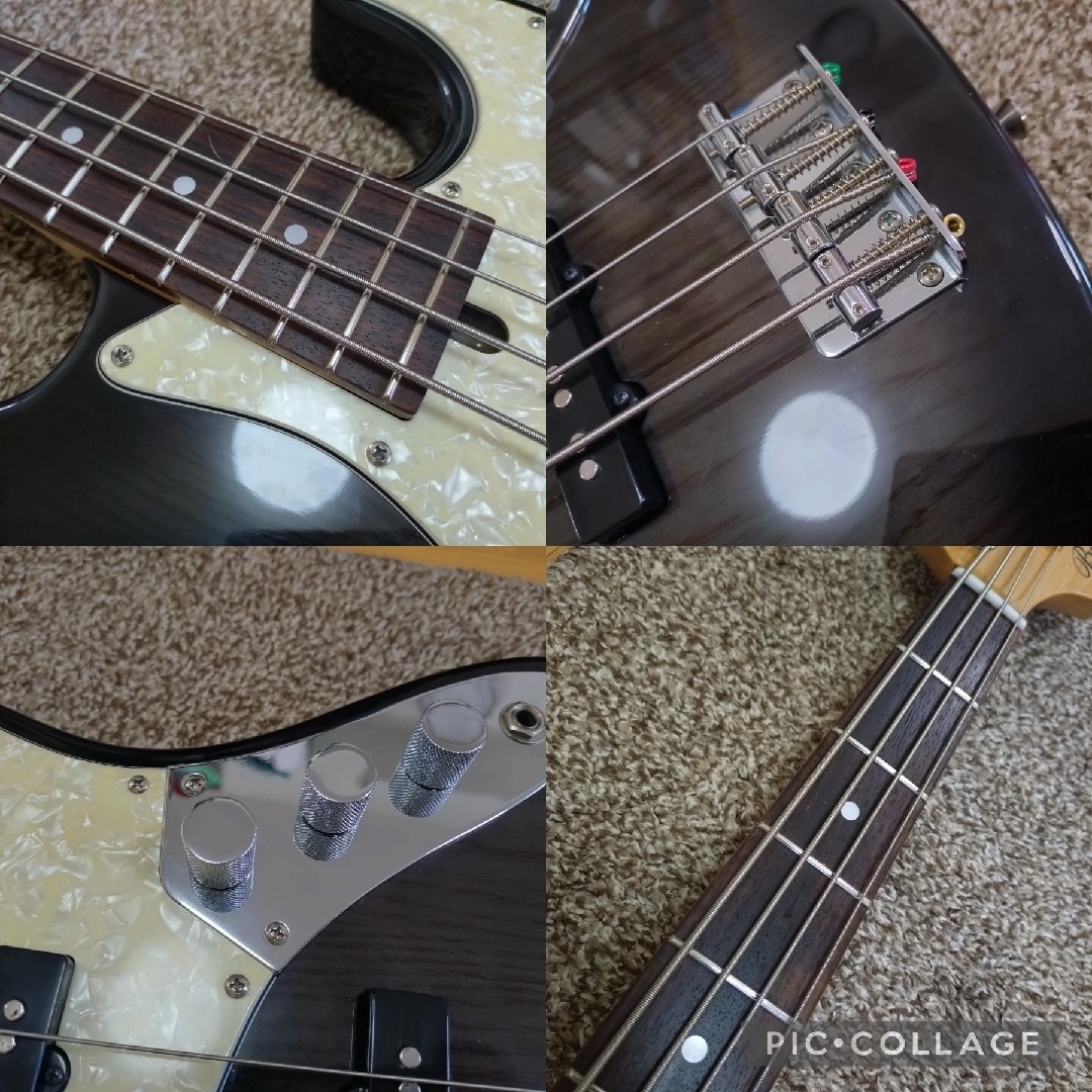 Bacchus B-line ウッドラインタイプ ジャズベースタイプ エレキベーの