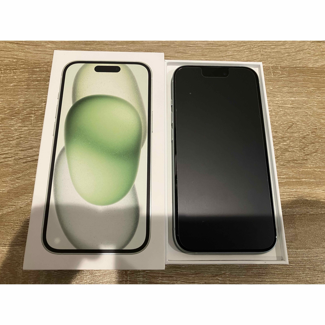 美品 iPhone15 128GB SIMフリー グリーン 付属品完備 Amazon | 【整備