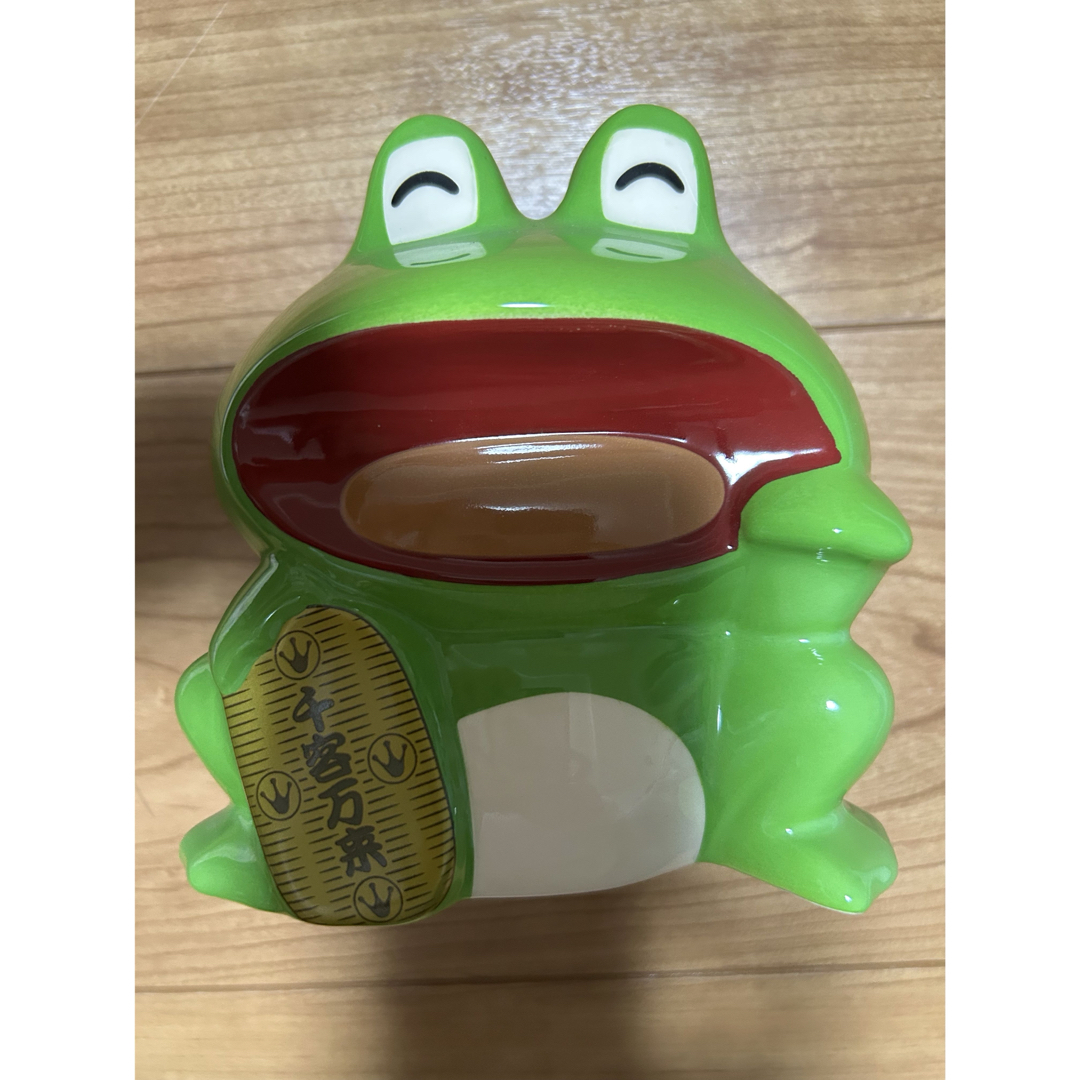 ケロット 貯金箱 山佐 インテリア カエルの通販 by アマダン's shop